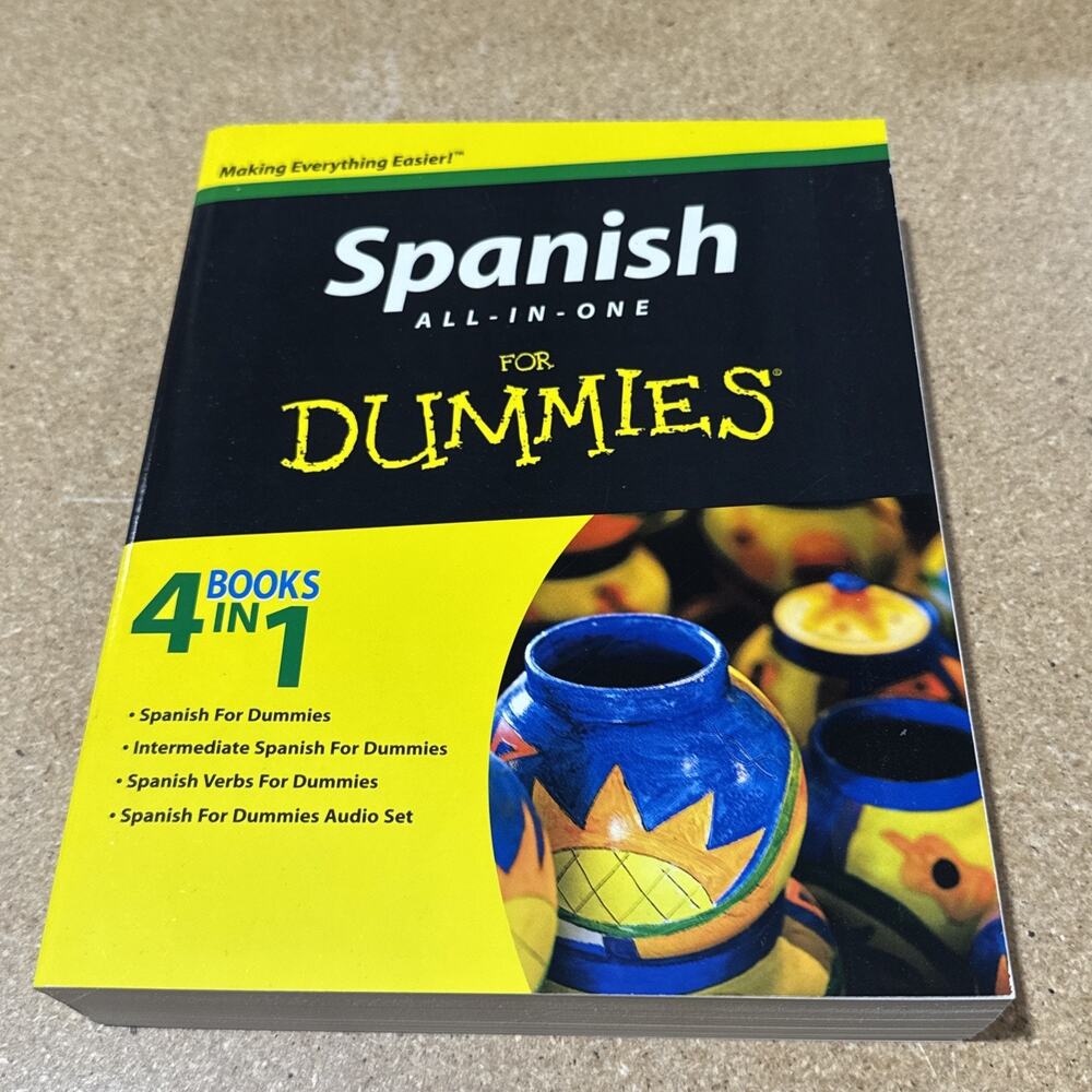 Spanish All-In-One for Dummies by The Experts at Dummies (2009) CD-ROM Included